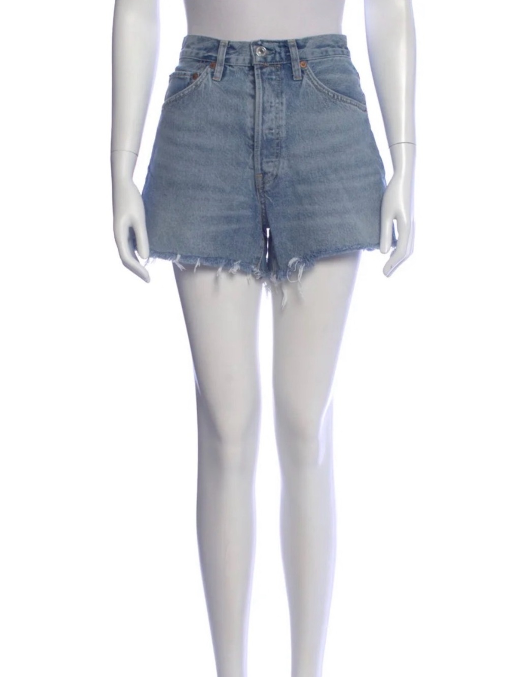 Re/Done Jean shorts